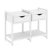 Тумба на регульруемых опорах наборная VR.L-TN-1.O (белый брилиант/белый)