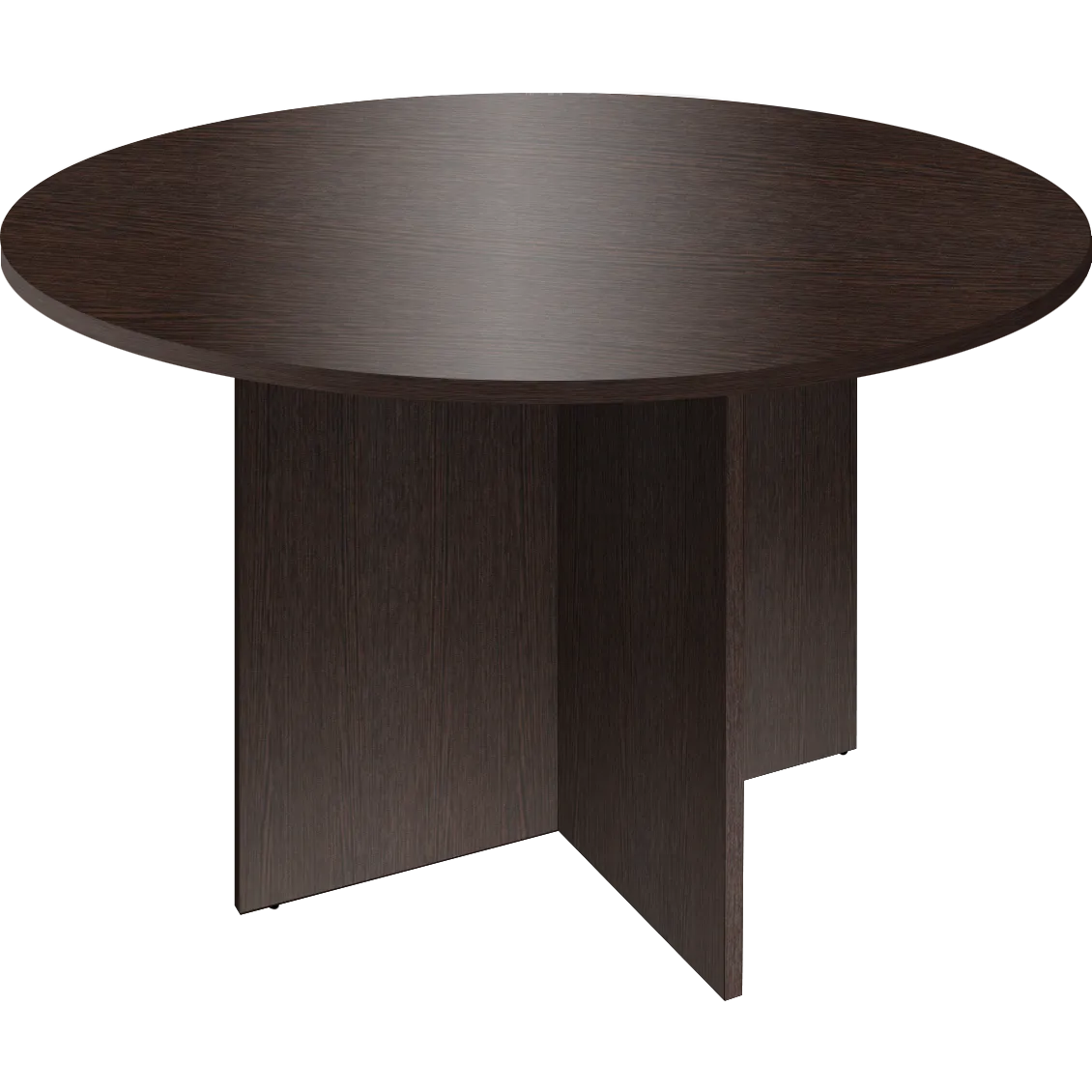 Стол для переговоров круглый Арго А-029 Дуб венге
