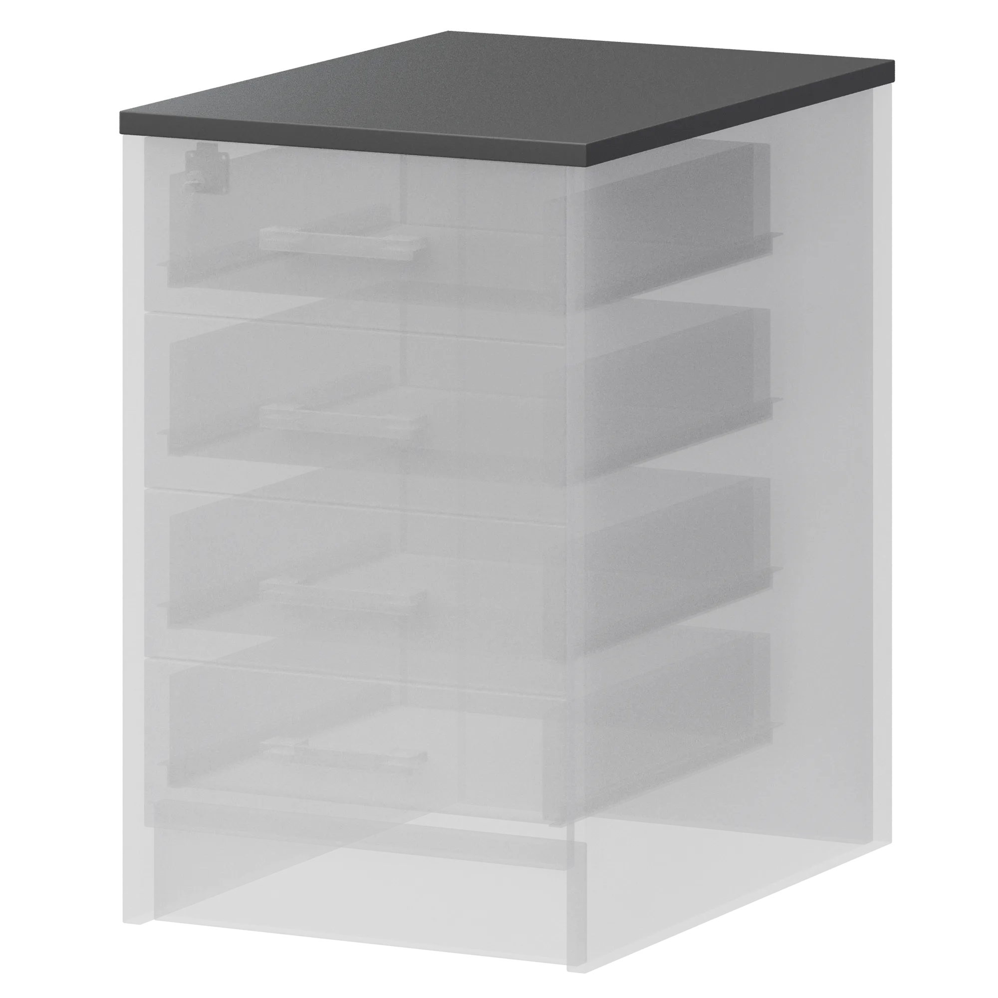 Крышка к тумбе приставной (АТ-07) Арго А-707.60 Антрацит