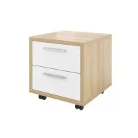 Тумба подкатная Дублин ДБ16 (акация/белый)