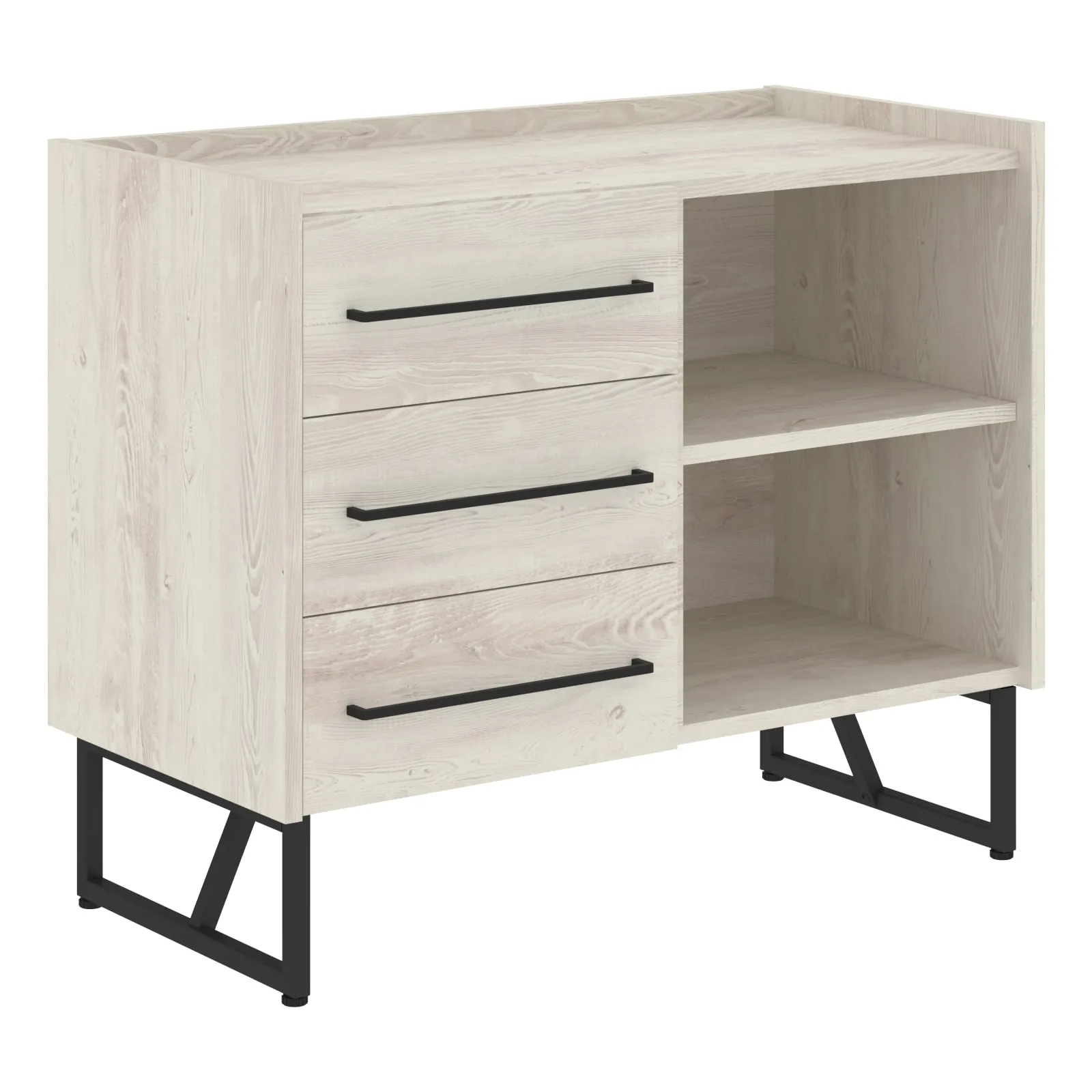 Тумба стационарная, сосна Эдмонд, Loftis LSC-3D