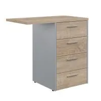 Тумба приставная Offix New OLC 4D.2R