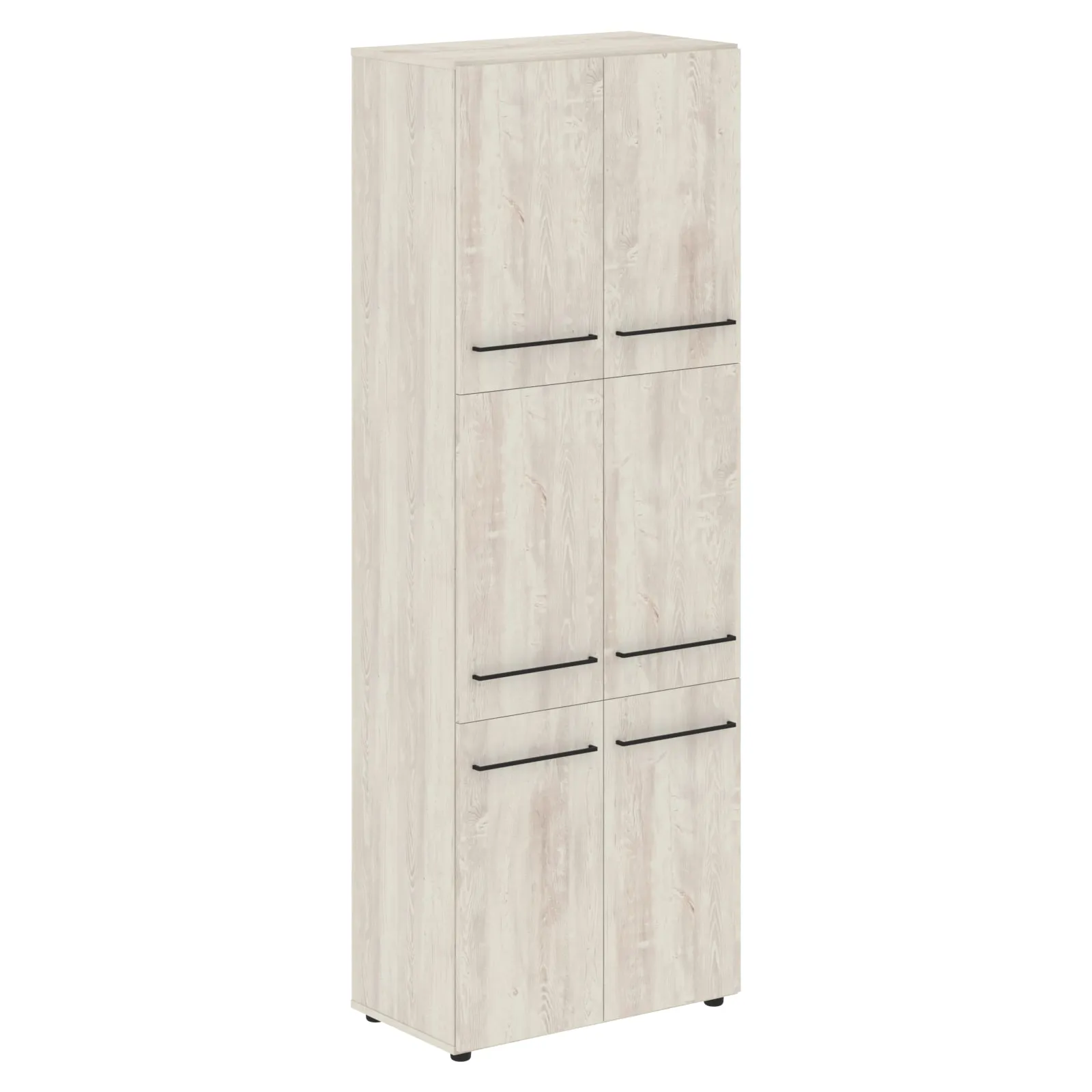 Шкаф с 3-мя комплектами глухих малых дверей, сосна Эдмонд, Loftis LHC 80.8