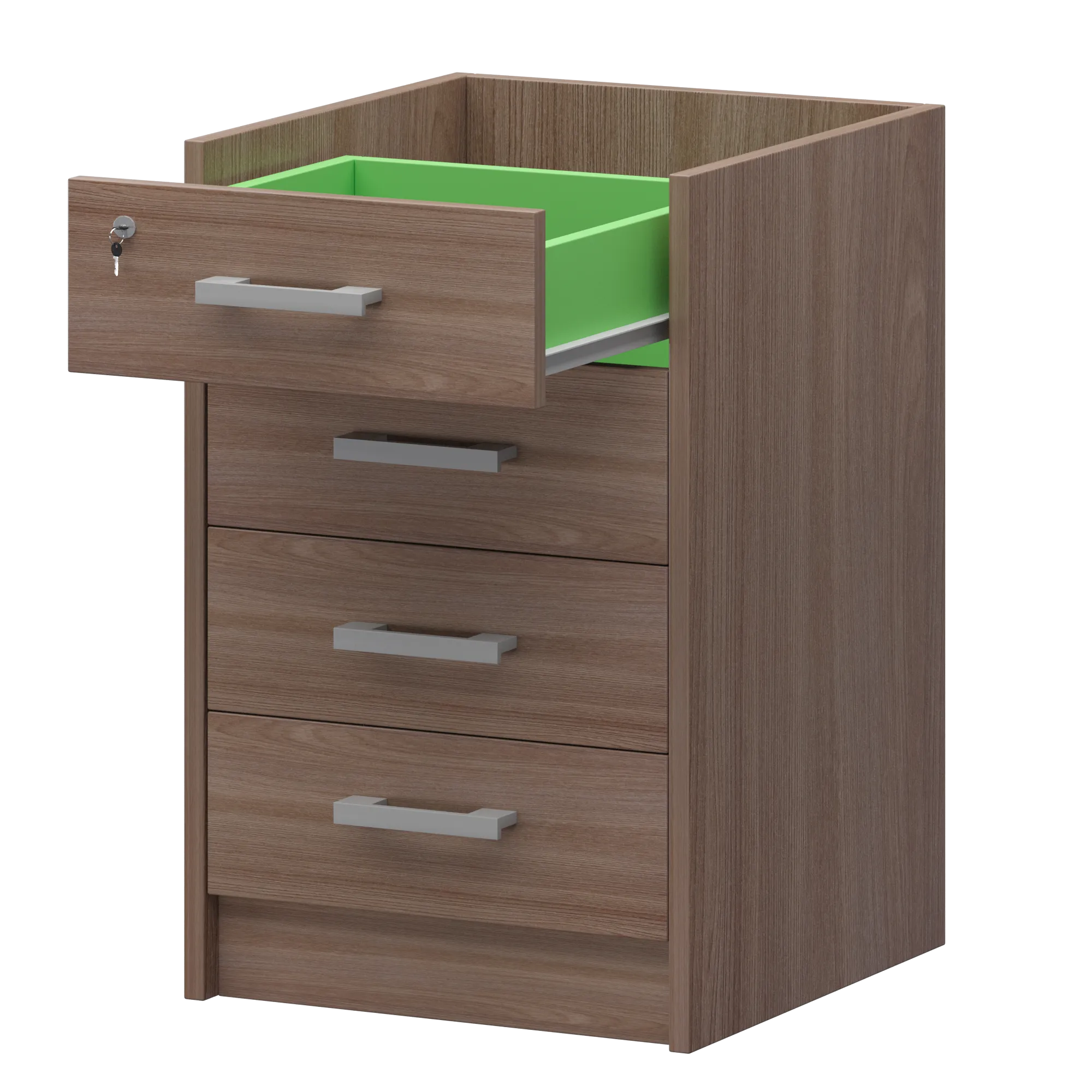 Каркас тумбы приставной Арго АТ-05 Темный шимо