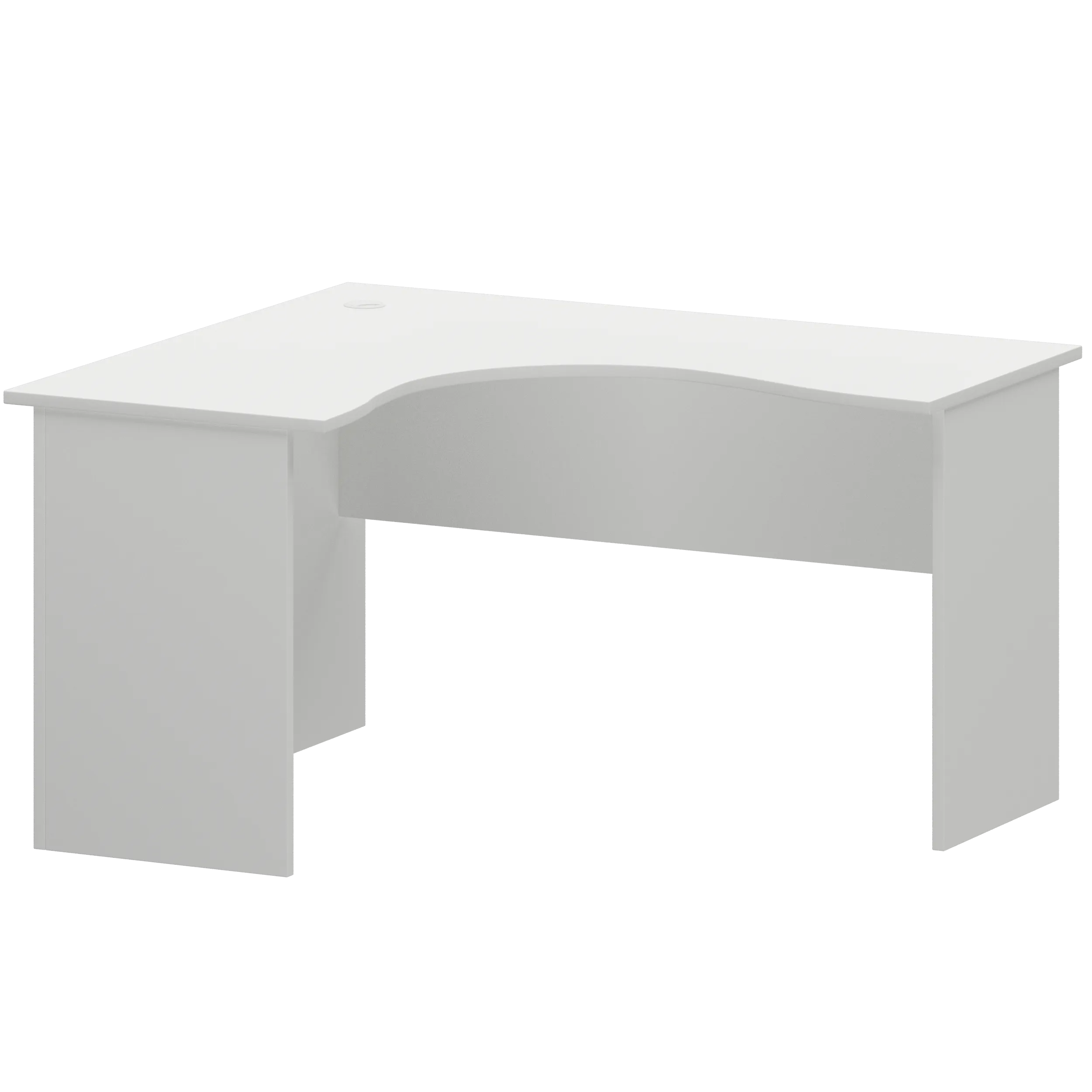Стол криволинейный левый Арго А-204.60 L Белый