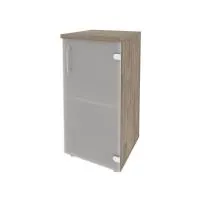 Шкаф низкий узкий правый (1 низкий фасад стекло) ONIX O.SU-3.2R(L) white O.SU-3.2(R)