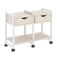 Тумба на колесных опорах наборная VR.L-TN-1.K (денвер светлый/белый)