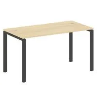 Стол письменный на П-образном м/к Metal System БП.СП-3