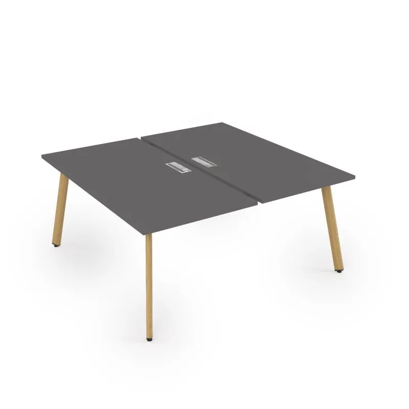 Стол системы БЕНЧ на 2 рабочих места Arredo 10БД.284 (ivor wood)