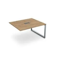 Конечный модуль стола переговорного на "О" образном каркасе Gloss СПГК-О.926