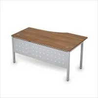 Стол криволинейный с экраном из металла Avance 6МК.020 левый