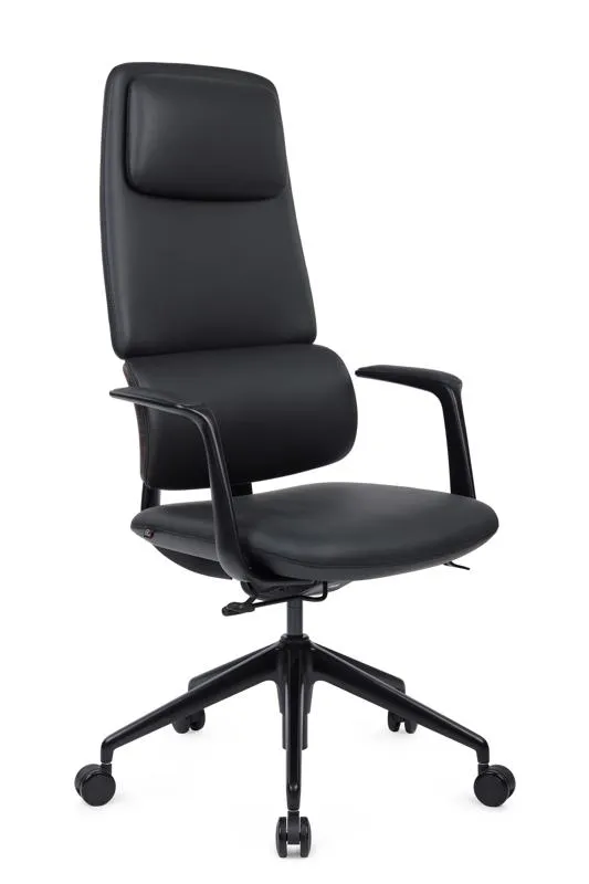 Кресло RV DESIGN Аворио (Avorio) FK014-A12 экокожа черная