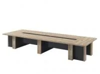 Стол переговоров на 10 человек, без центральной вставки Торстон Т-105