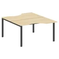 Рабочая станция криволинейная на П-образном м/к Metal System БП.РАС-СА-2.2