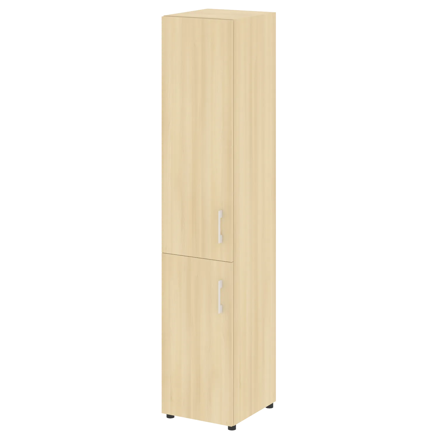 Шкаф высокий узкий левый (1 низкий фасад ЛДСП + 1 средний фасад ЛДСП) Yalta LT.SU-1.3 L/R акация лорка