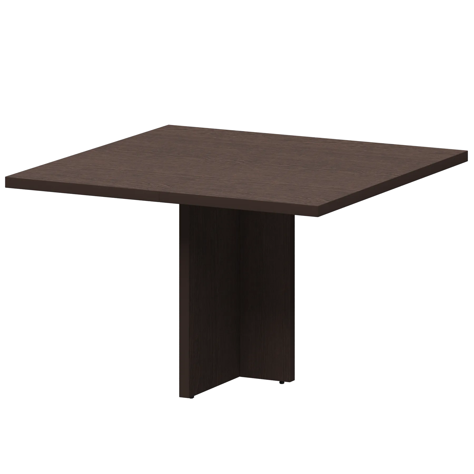 КОРТЕЗ База стола переговоров KZP-30 Дуб венге 1200x1200x750