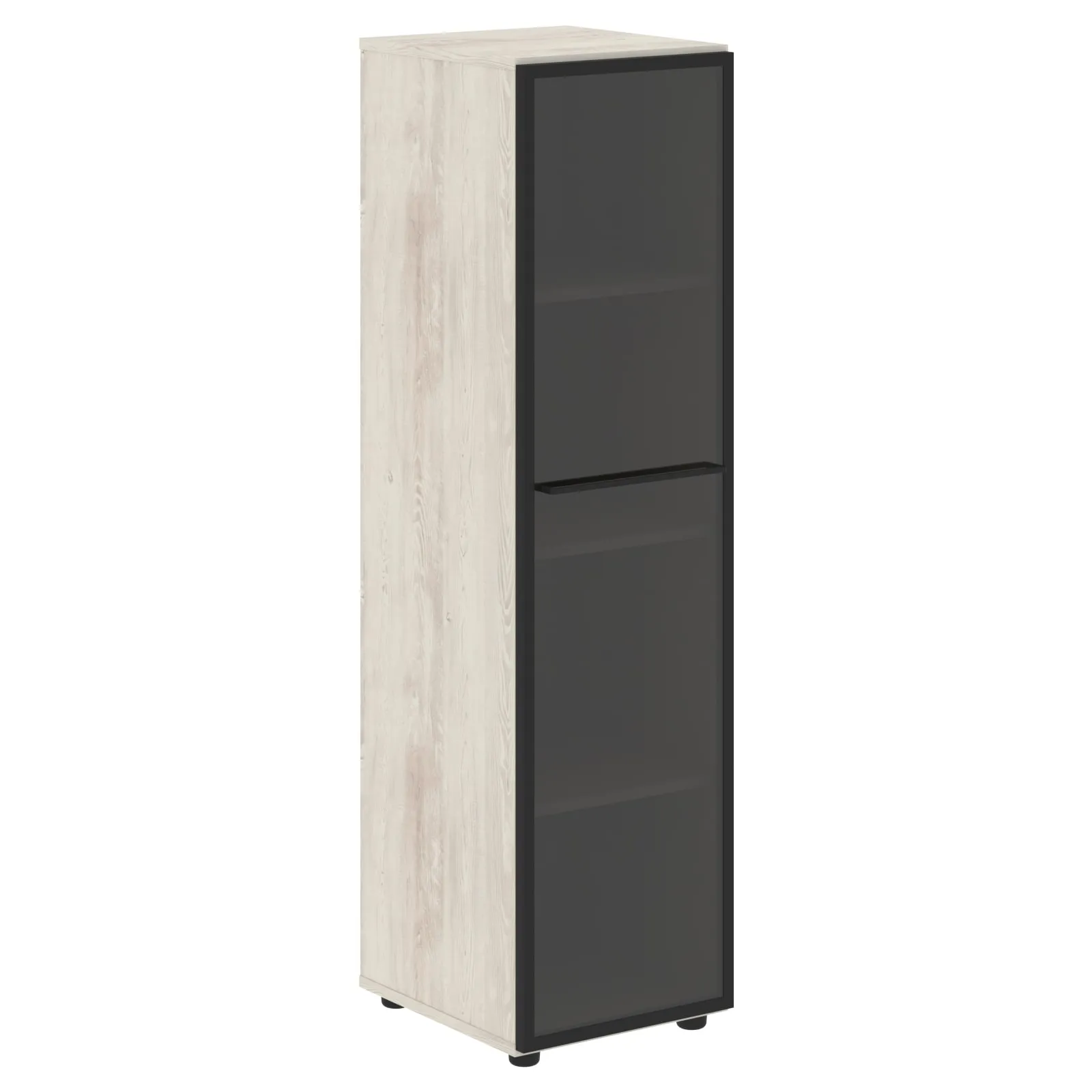 Шкаф колонка со стеклянной дверью, сосна Эдмонд, Loftis LMC 40.2(L/R)