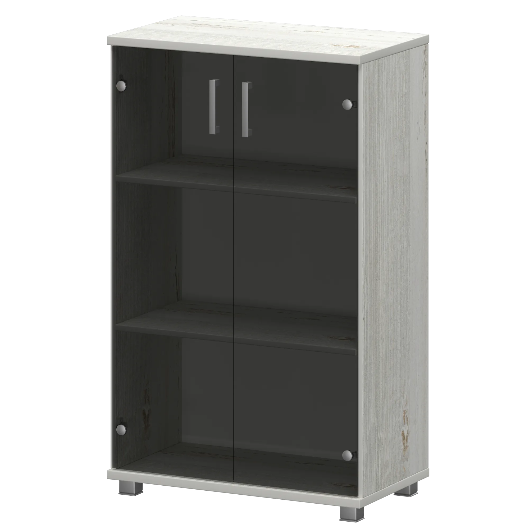 Шкаф низкий Аргентум НТ-480+НТ-601.2 стл Сосна винтер