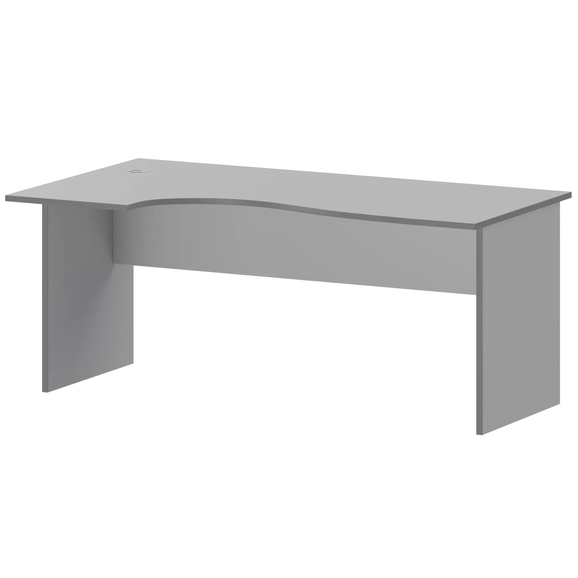 Стол криволинейный левый Арго А-202 L Серый
