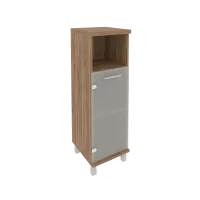 Шкаф средний узкий левый First KSU-2.2(L) (дуб Табак)