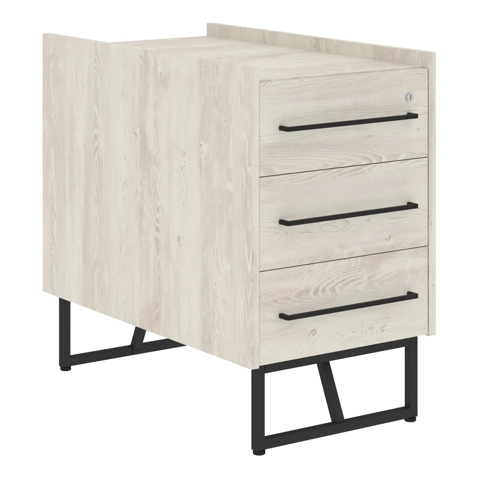 Тумба стационарная, сосна Эдмонд, Loftis LLC-3D