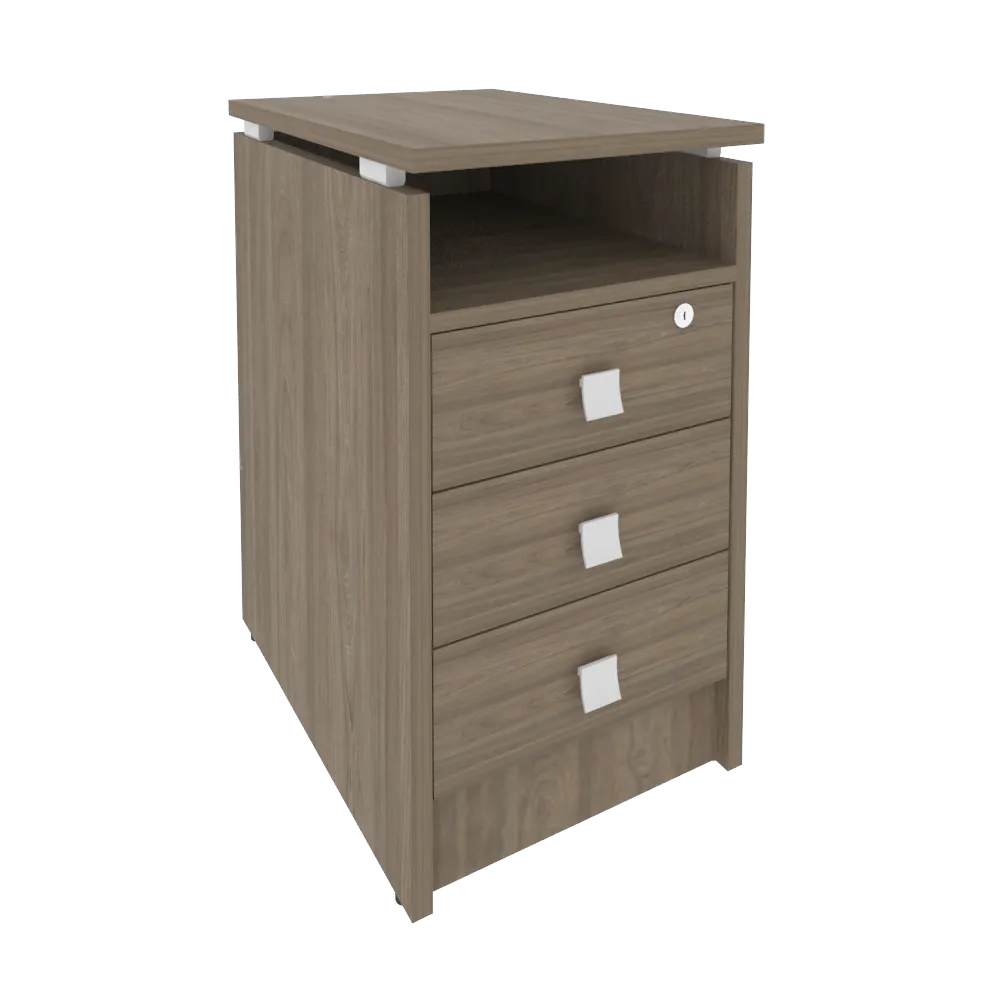 Тумба приставная (с замком) Style Л.ТП-4.1