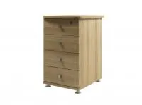 Тумба приставная с замком на верхний ящик Space S-232