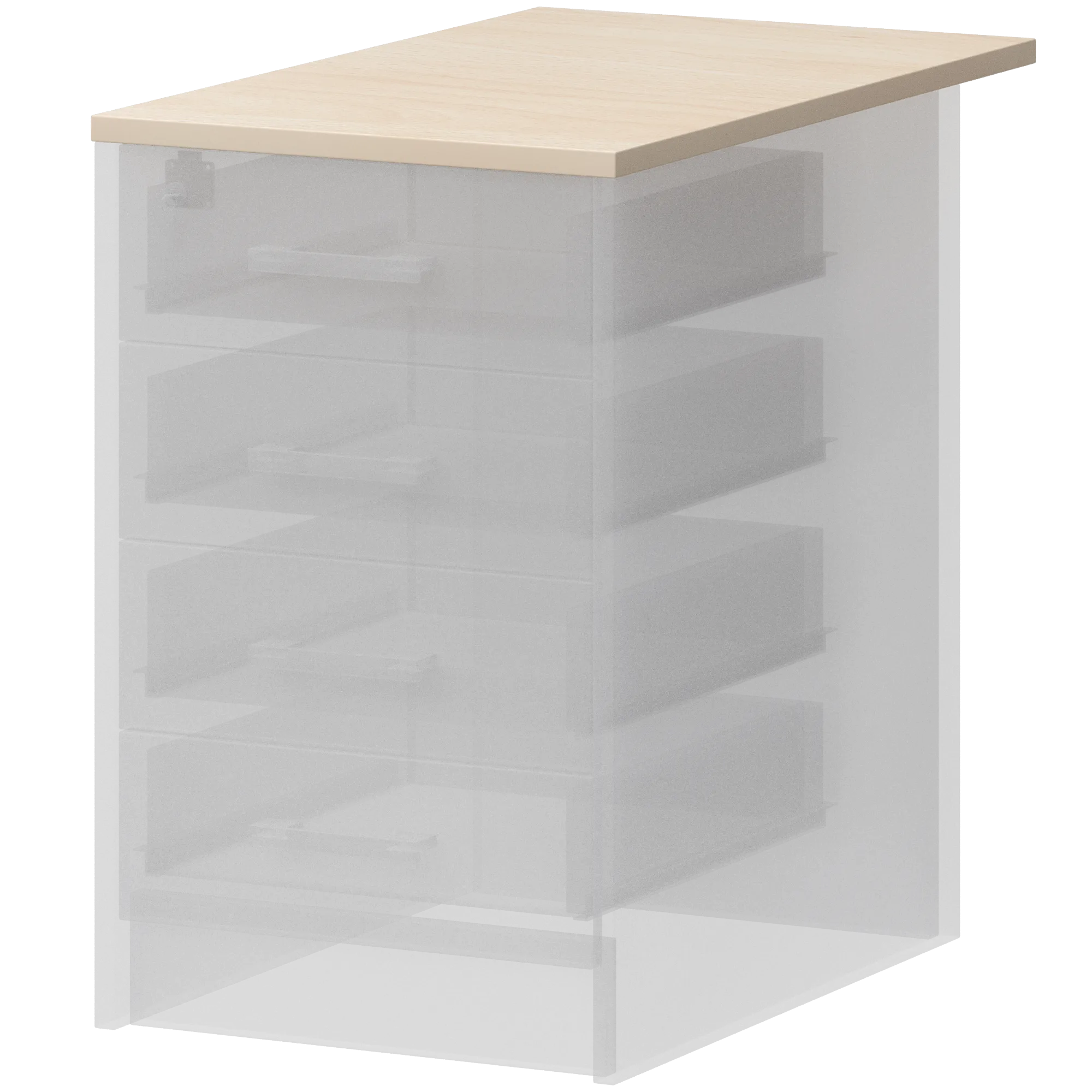 Крышка к тумбе приставной (АТ-07) Арго А-707 Бук