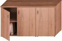 Шкаф комбинированный низкий (закрытый + закрытый узкий) Престиж Исп.06