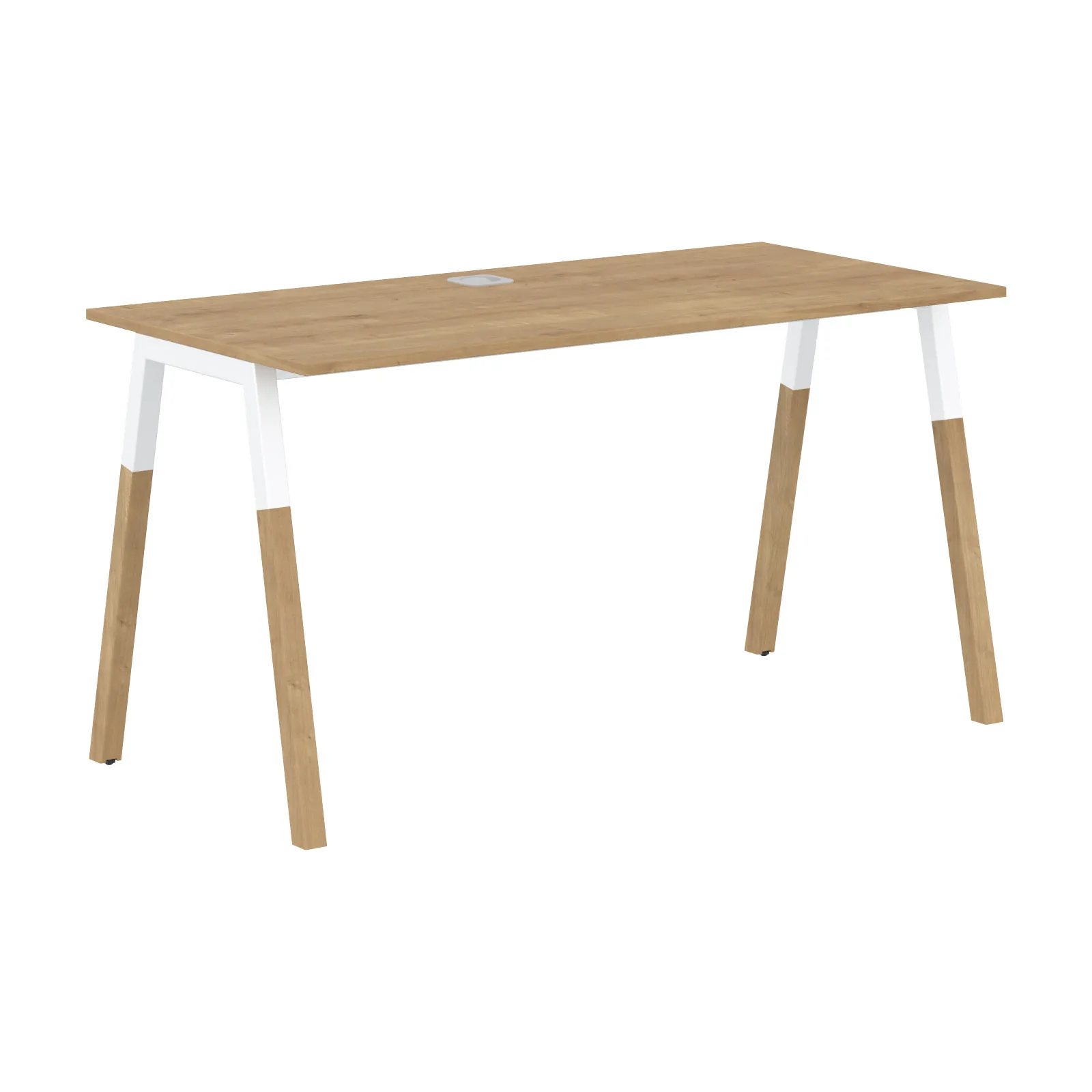 Стол письменный FST 1367 (гамильтон/белый) Forta