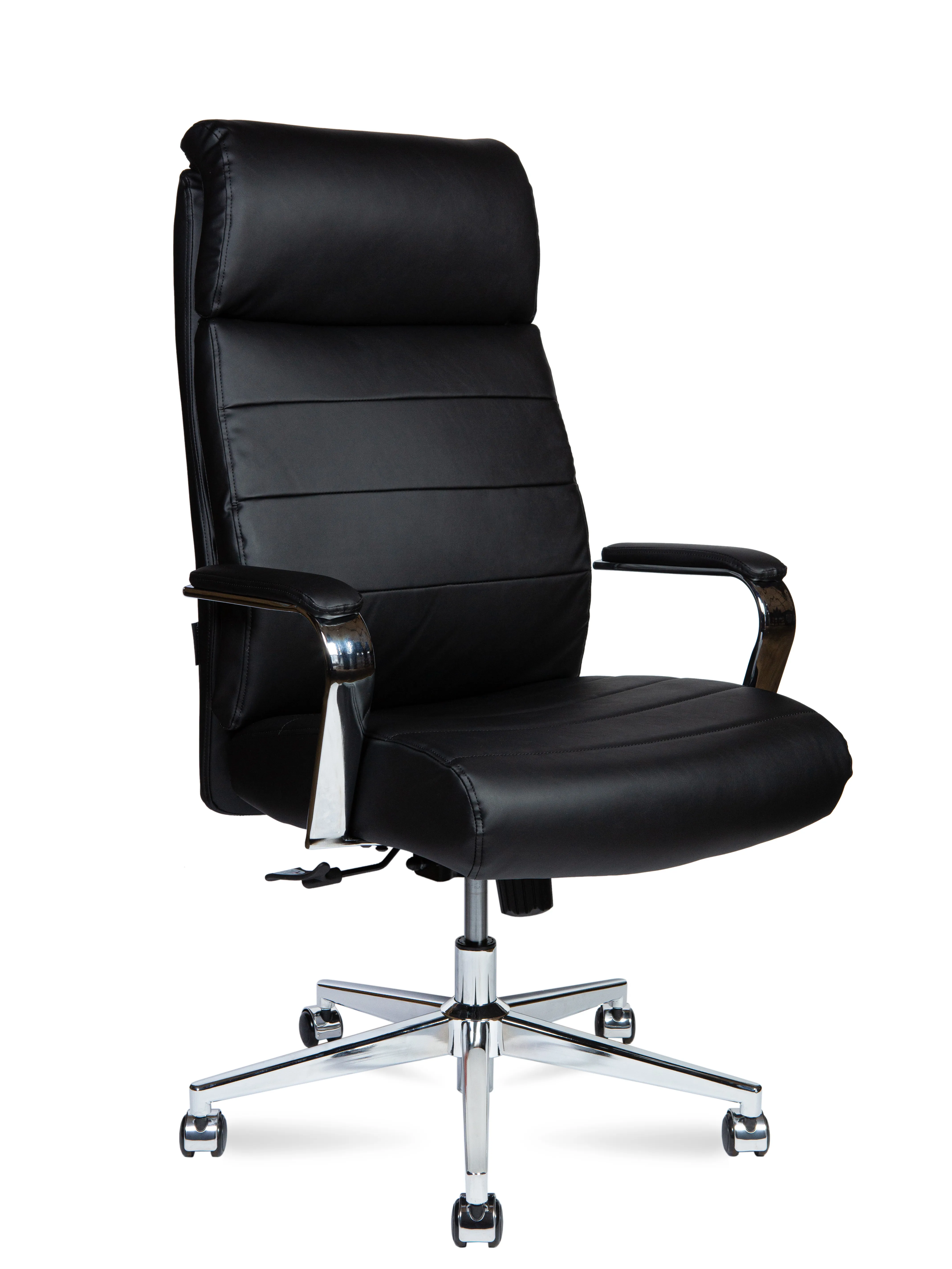 Кресло для руководителя Norden Atlant (Атлант) черная экокожа