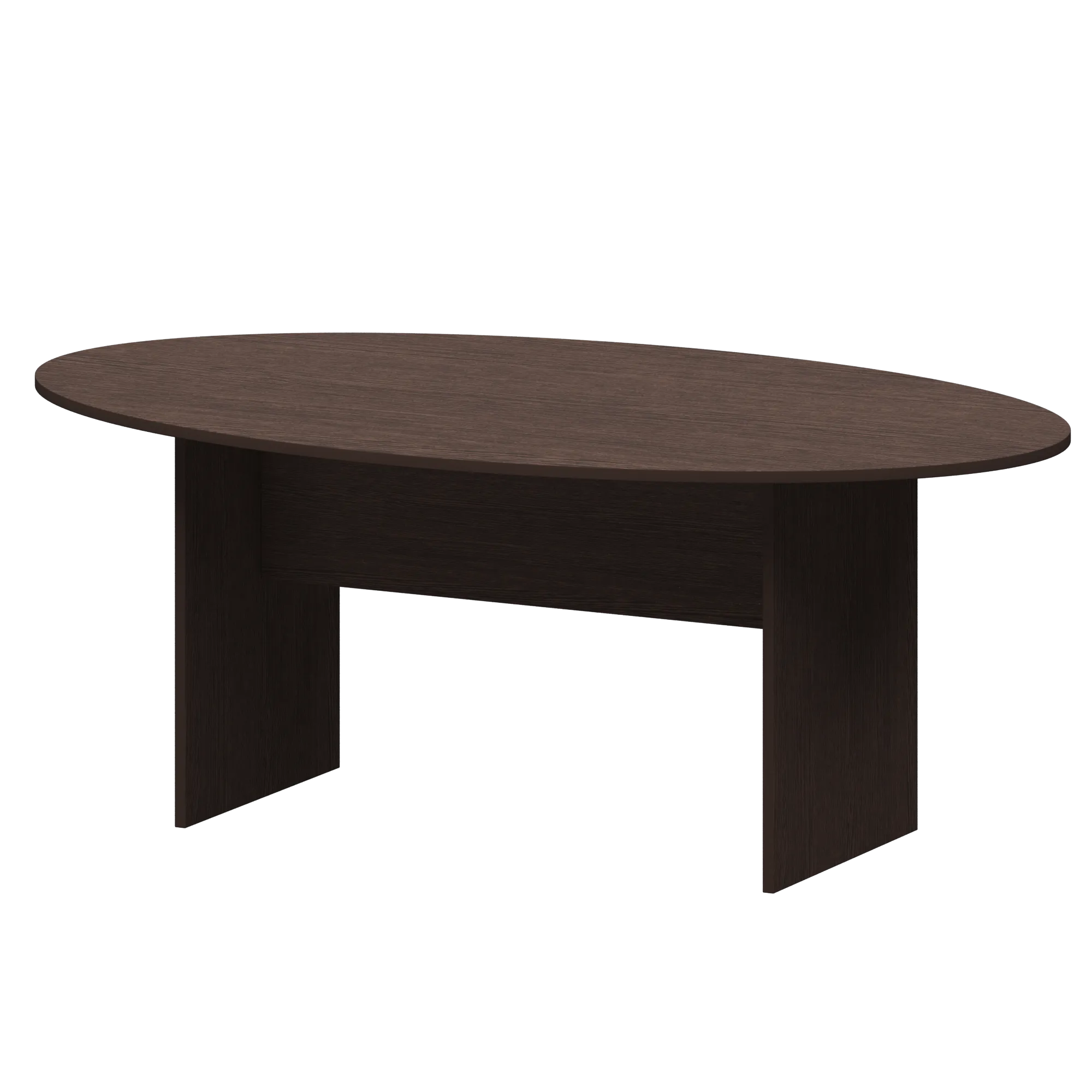 Стол для переговоров овальный Арго А-028 Дуб венге