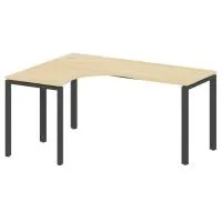Стол криволинейный левый на П-образном м/к Metal System БП.СА-4 Л