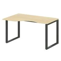 Стол криволинейный левый на О-образном м/к Metal System БО.СА-2 Л