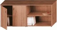 Шкаф комбинированный низкий (закрытый + стеллаж) Престиж Исп.07