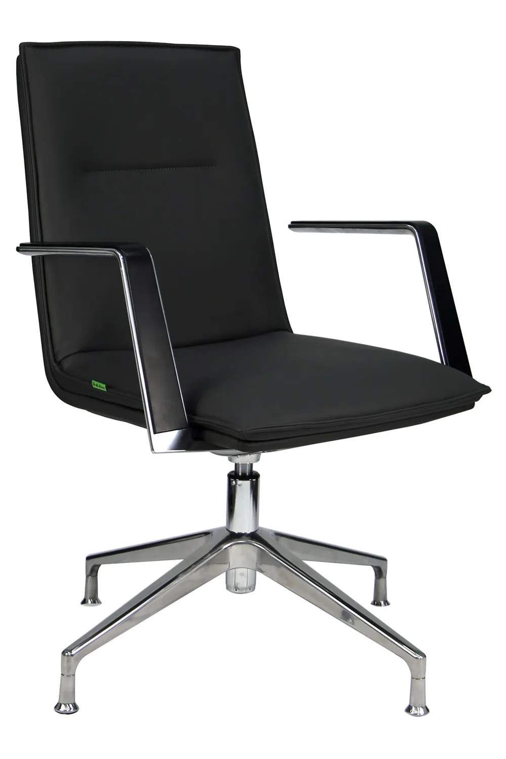 Кресло RV DESIGN Crown-ST (С 1819) кожа графит