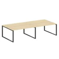 Рабочая станция на 4 раб.места на О-образном м/к Metal System БО.СМ-4.4