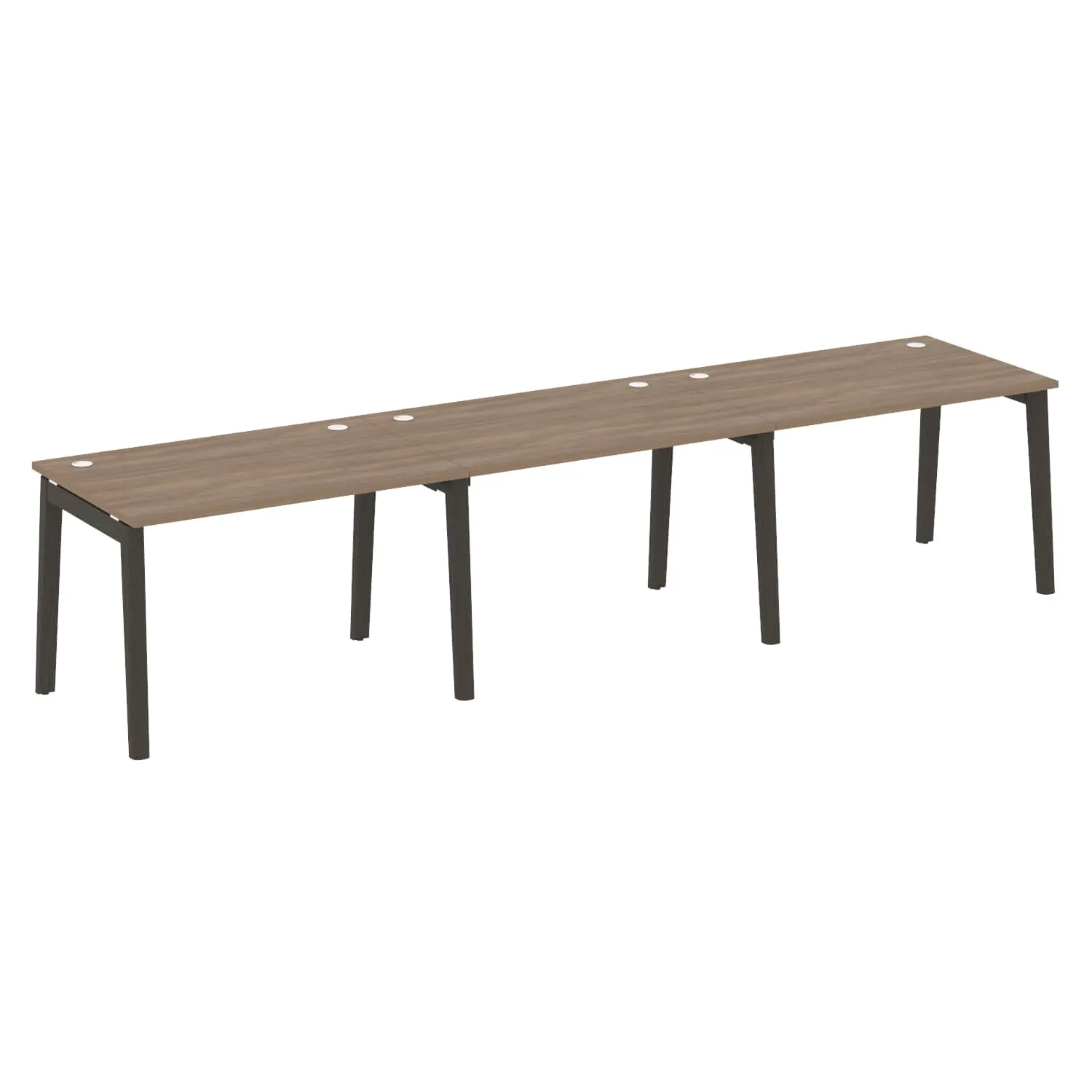 Рабочая станция (опоры - массив дерева, дуб темный) ONIX WOOD OW.RS-3.2.8