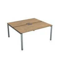 Сдвоенный стол системы Бенч на "П" образном каркасе Gloss СБД-П.984