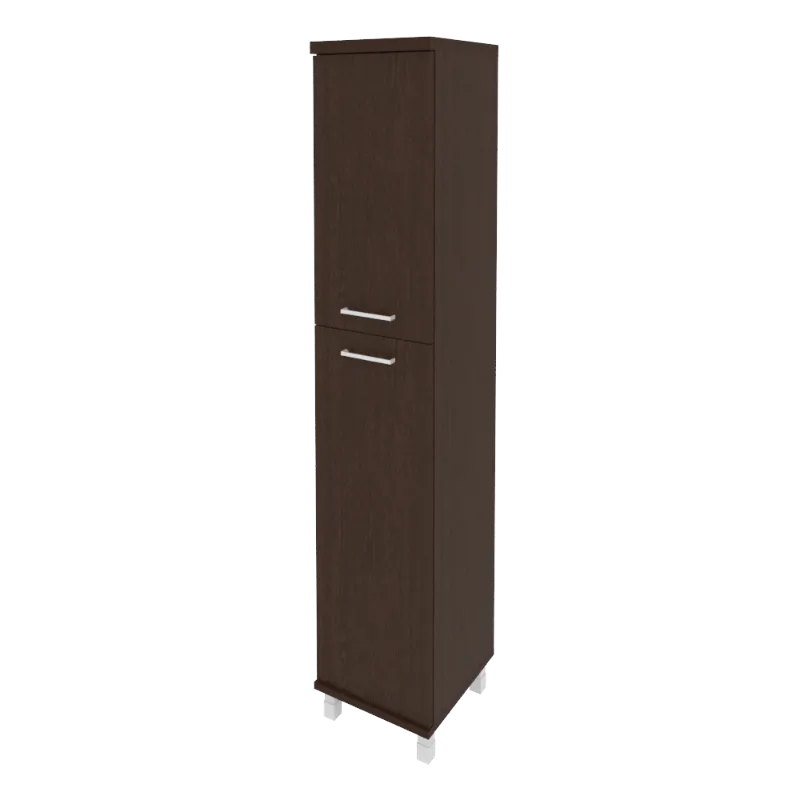 Шкаф высокий узкий правый First KSU-1.8(R) (венге Цаво)