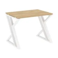 Стол рабочий на Z-образных опорах VR.L-SRZ-1.7 (тиквуд светлый/белый)