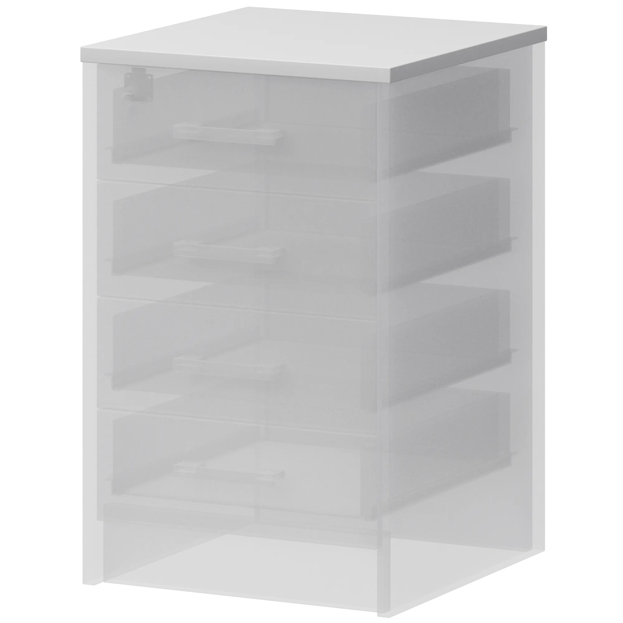 Крышка к тумбе приставной (АТ-05) Арго А-705 Белый