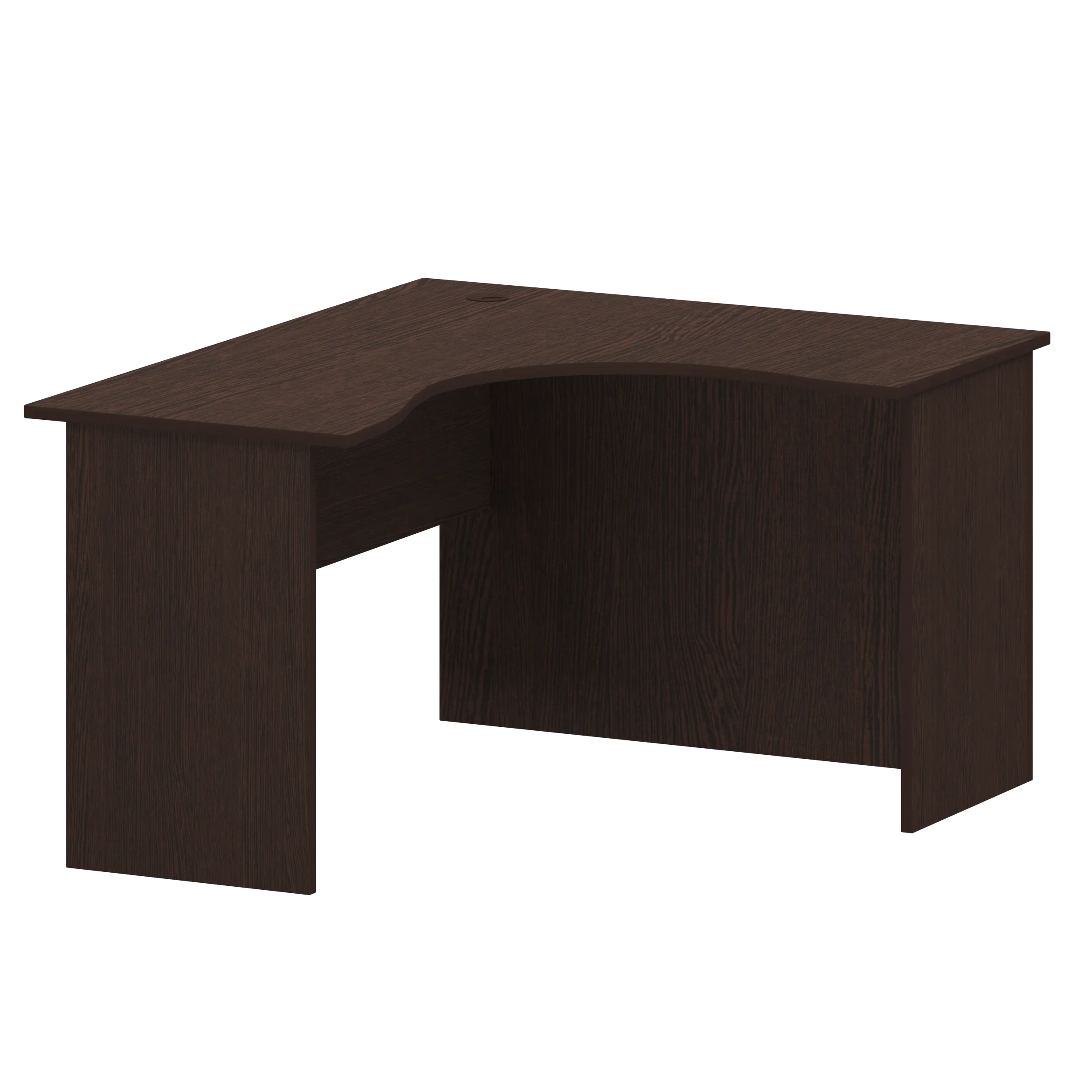 Стол криволинейный правый Арго А-203.60 R Дуб венге