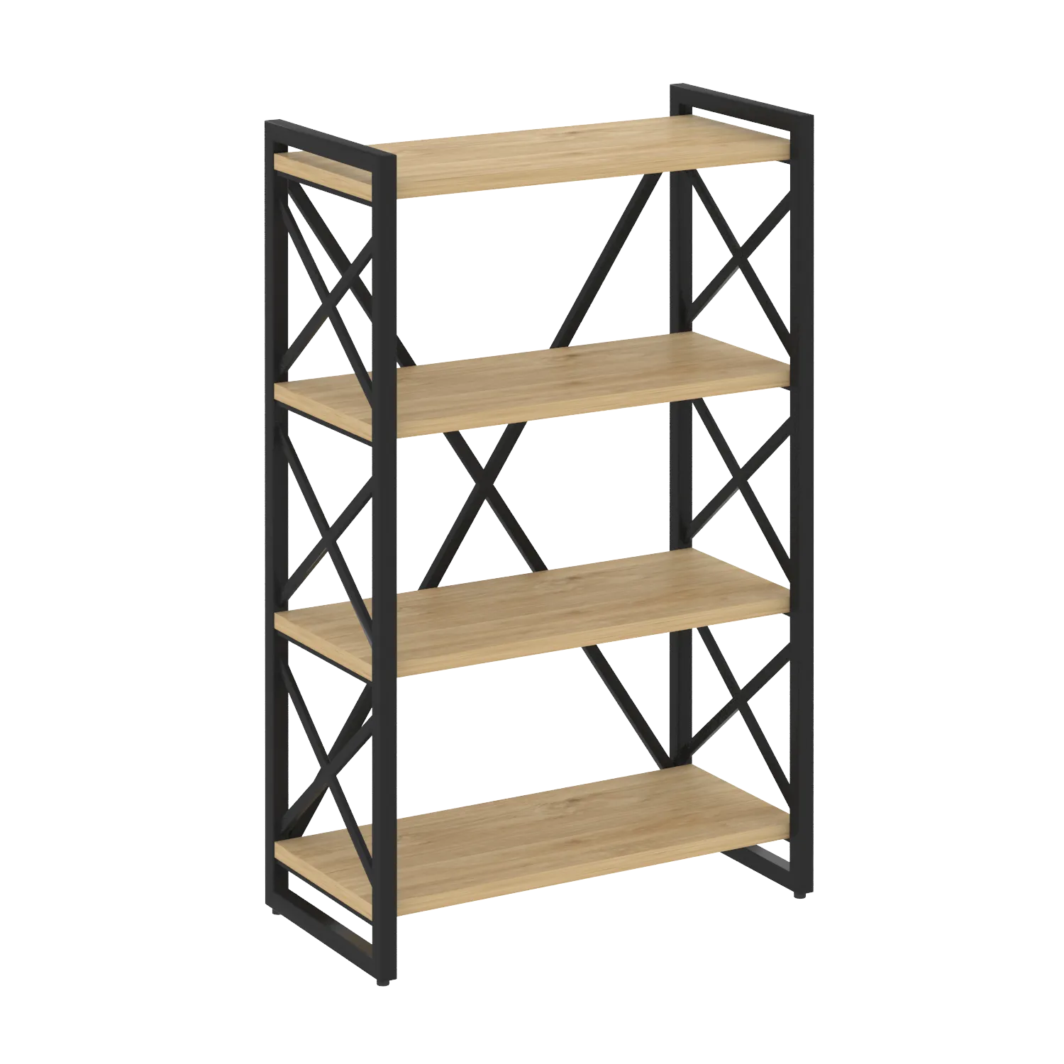 Стеллаж Loft на регулируемых опорах - 4 полки VR.L-MST.O-4.8