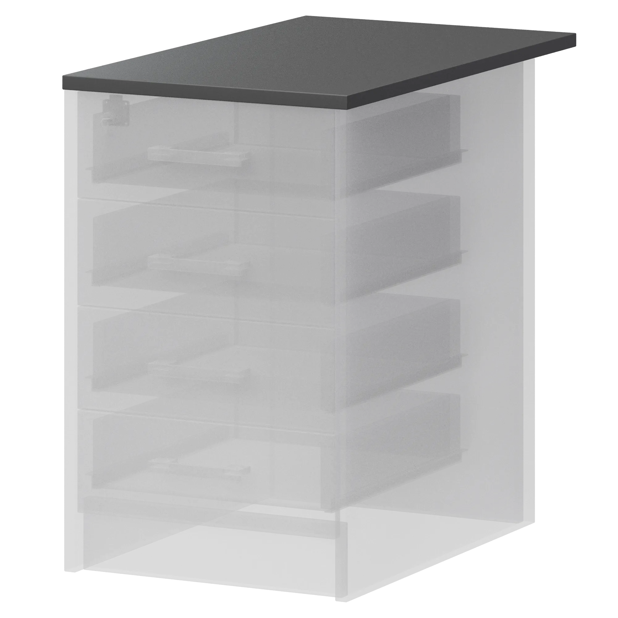 Крышка к тумбе приставной (АТ-07) Арго А-707 Антрацит