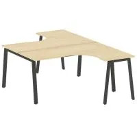 Рабочая станция криволинейная на А-образном м/к БА.РАС-СА-2.4 - Metal System