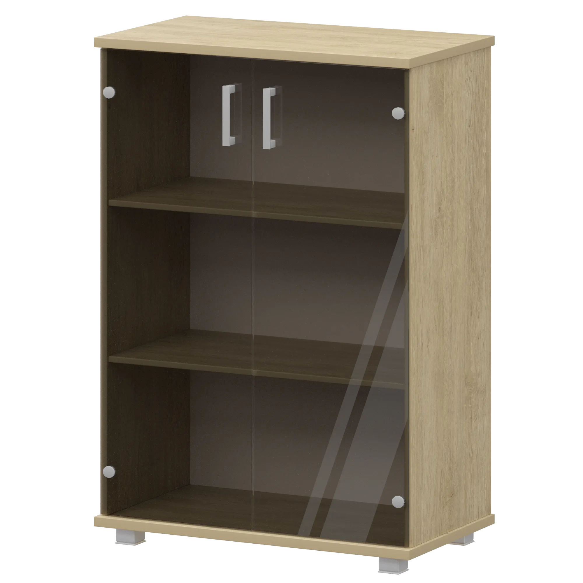 Шкаф низкий Аргентум НТ-480+НТ-601.2 стл Баттл Рок