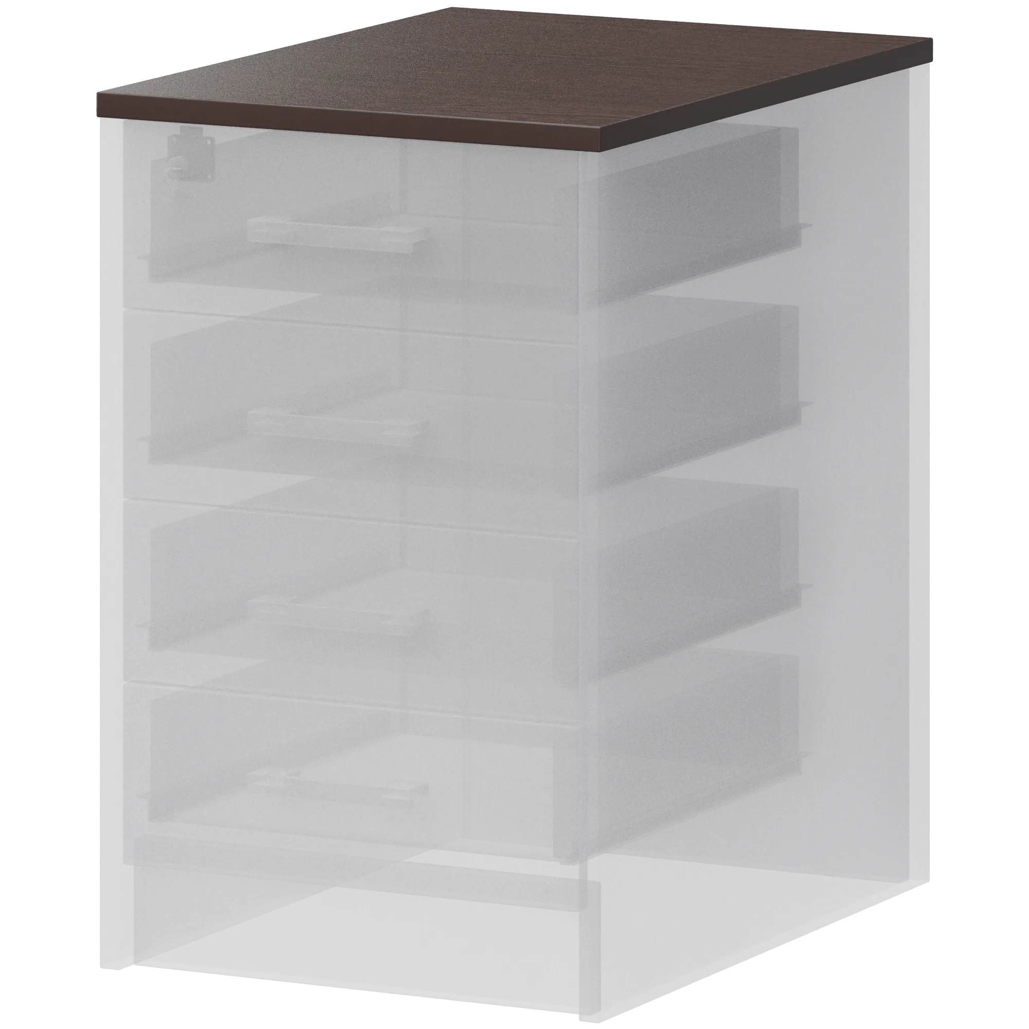 Крышка к тумбе приставной (АТ-07) Арго А-707.60 Дуб венге