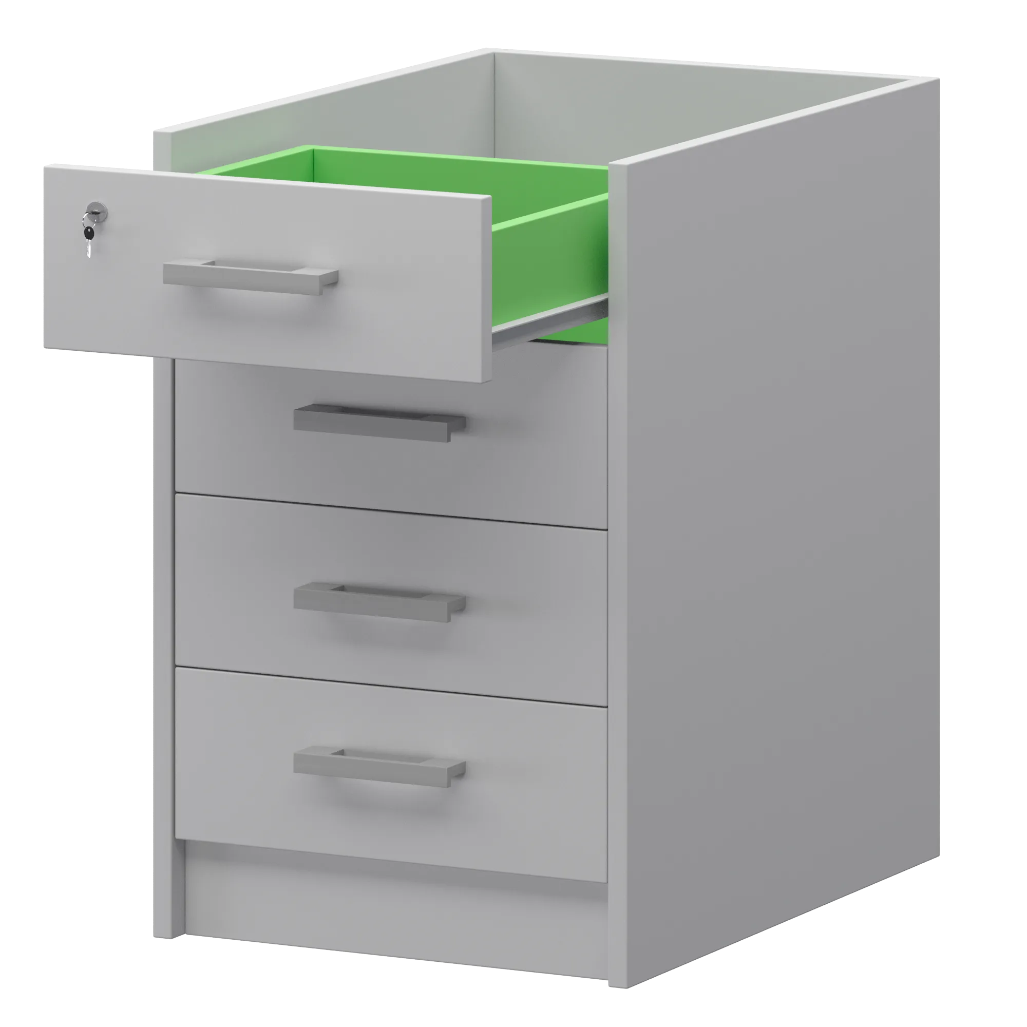 Каркас тумбы приставной Арго АТ-07 Белый