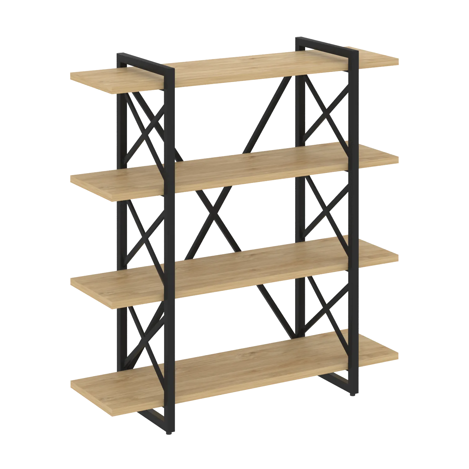 Стеллаж Loft на регулируемых опорах - 4 полки VR.L-MST.O-4.8V